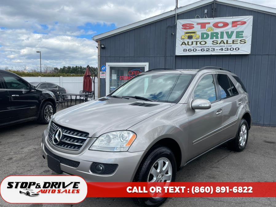 2007 Mercedes-Benz M-Class 4MATIC 4dr 3.5L, available for sale in East Windsor, Connecticut | Stop & Drive Auto Sales. East Windsor, Connecticut
