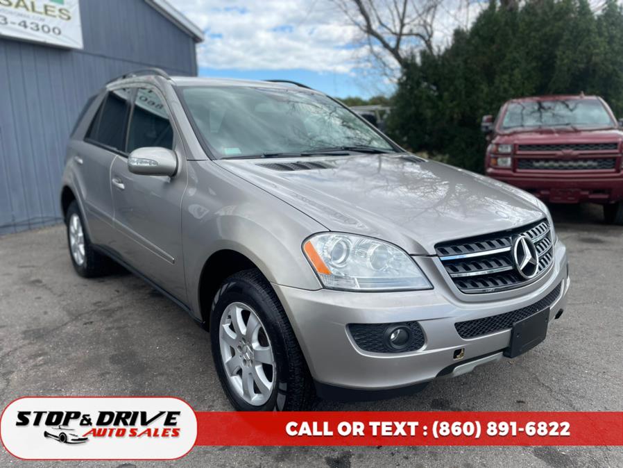 2007 Mercedes-Benz M-Class 4MATIC 4dr 3.5L, available for sale in East Windsor, Connecticut | Stop & Drive Auto Sales. East Windsor, Connecticut 2007 Mercedes-Benz M-Class 4MATIC 4dr 3.5L, available for sale in East Windsor, Connecticut | Stop & Drive Auto Sales. East Windsor, Connecticut
