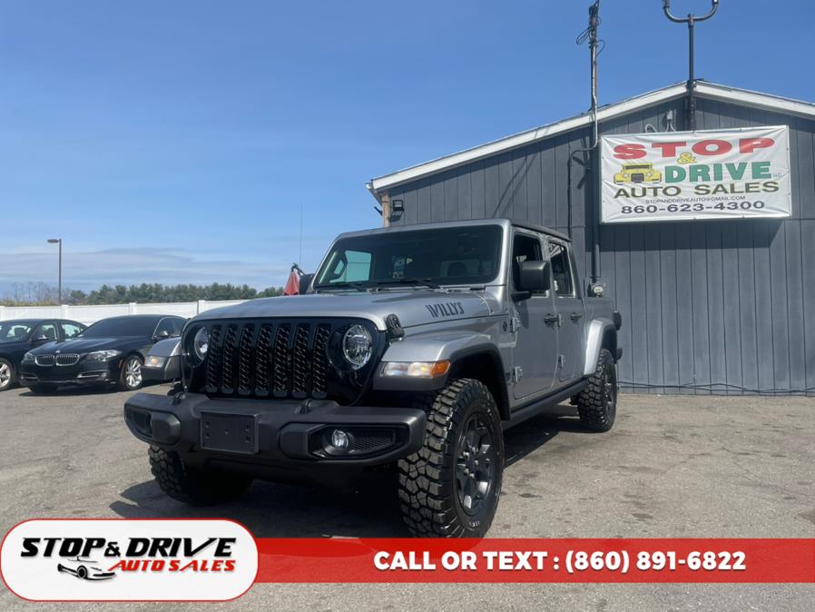 2021 Jeep Gladiator Willys 4x4, available for sale in East Windsor, Connecticut | Stop & Drive Auto Sales. East Windsor, Connecticut 2021 Jeep Gladiator Willys 4x4, available for sale in East Windsor, Connecticut | Stop & Drive Auto Sales. East Windsor, Connecticut