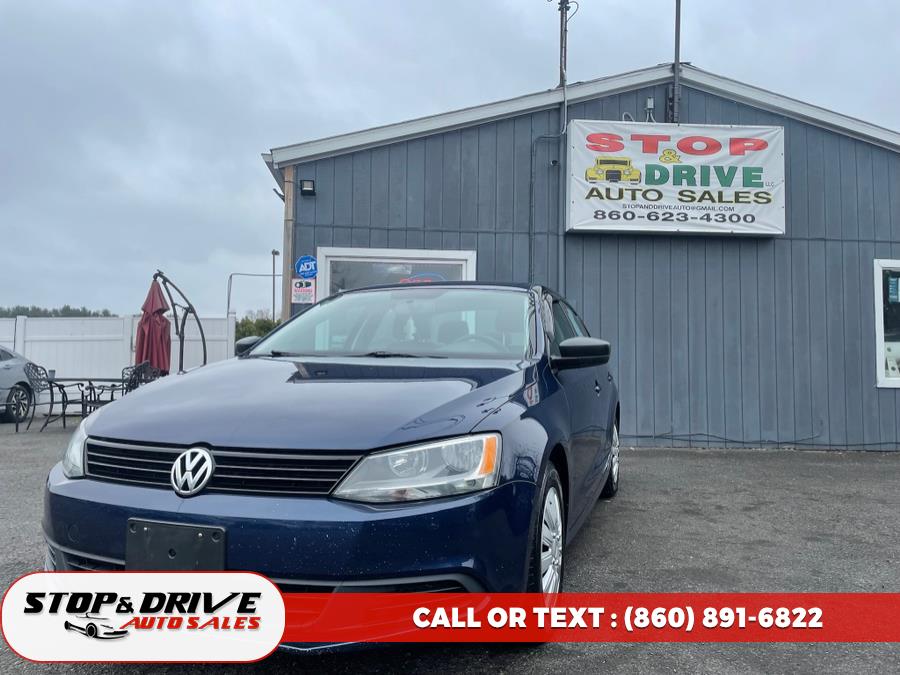 2013 Volkswagen Jetta Sedan 4dr Auto S *Ltd Avail*, available for sale in East Windsor, Connecticut | Stop & Drive Auto Sales. East Windsor, Connecticut
