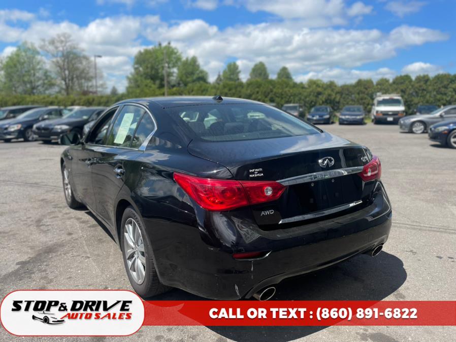 2015 Infiniti Q50 4dr Sdn AWD, available for sale in East Windsor, Connecticut | Stop & Drive Auto Sales. East Windsor, Connecticut 2015 Infiniti Q50 4dr Sdn AWD, available for sale in East Windsor, Connecticut | Stop & Drive Auto Sales. East Windsor, Connecticut