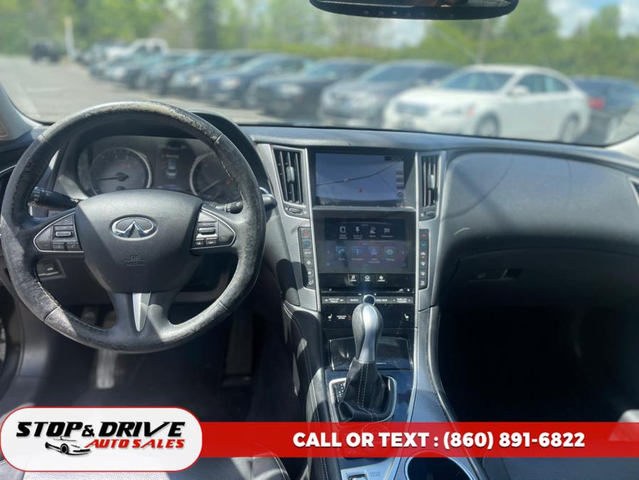 2015 Infiniti Q50 4dr Sdn AWD, available for sale in East Windsor, Connecticut | Stop & Drive Auto Sales. East Windsor, Connecticut 2015 Infiniti Q50 4dr Sdn AWD, available for sale in East Windsor, Connecticut | Stop & Drive Auto Sales. East Windsor, Connecticut