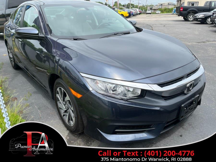 2018 Honda Civic Sedan EX CVT, available for sale in Warwick, Rhode Island | Premier Automotive Sales. Warwick, Rhode Island 2018 Honda Civic Sedan EX CVT, available for sale in Warwick, Rhode Island | Premier Automotive Sales. Warwick, Rhode Island