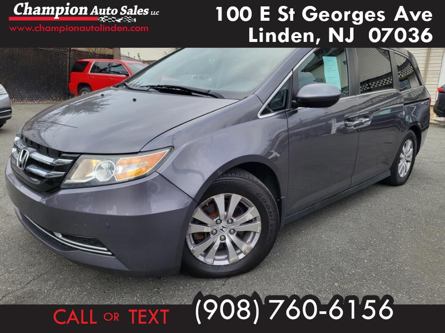 2016 Honda Odyssey 5dr EX-L w/RES, available for sale in Linden, New Jersey | Champion Auto Sales. Linden, New Jersey