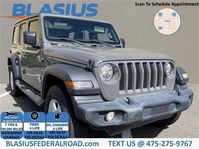 Used Jeep Wrangler Unlimited Sport 2018 | Blasius Federal Road. Brookfield, Connecticut