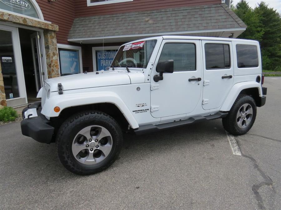 Used Jeep Wrangler Unlimited Sahara 4x4 4dr SUV 2016 | Lake City Exports Inc. Auburn, Maine Used Jeep Wrangler Unlimited Sahara 4x4 4dr SUV 2016 | Lake City Exports Inc. Auburn, Maine