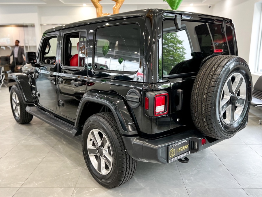 2020 Jeep Wrangler Unlimited Sahara 4x4, available for sale in Franklin Square, New York | Luxury Motor Club. Franklin Square, New York 2020 Jeep Wrangler Unlimited Sahara 4x4, available for sale in Franklin Square, New York | Luxury Motor Club. Franklin Square, New York