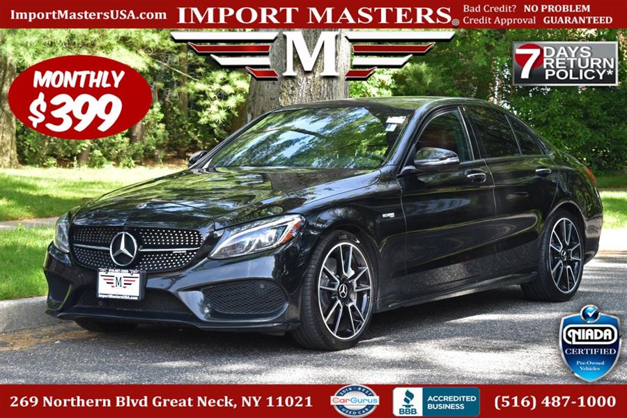 Used Mercedes-benz C-class AMG C 43 AWD 4MATIC 4dr Sedan 2018 | Camy Cars. Great Neck, New York Used Mercedes-benz C-class AMG C 43 AWD 4MATIC 4dr Sedan 2018 | Camy Cars. Great Neck, New York