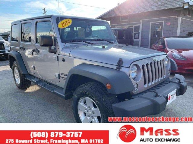 2014 Jeep Wrangler Unlimited Sport, available for sale in Framingham, Massachusetts | Mass Auto Exchange. Framingham, Massachusetts 2014 Jeep Wrangler Unlimited Sport, available for sale in Framingham, Massachusetts | Mass Auto Exchange. Framingham, Massachusetts