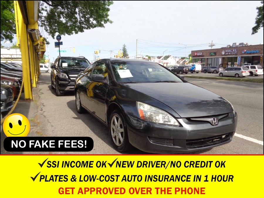 2003 Honda Accord Cpe EX Auto V6 w/Leather, available for sale in Rosedale, New York | Sunrise Auto Sales. Rosedale, New York 2003 Honda Accord Cpe EX Auto V6 w/Leather, available for sale in Rosedale, New York | Sunrise Auto Sales. Rosedale, New York
