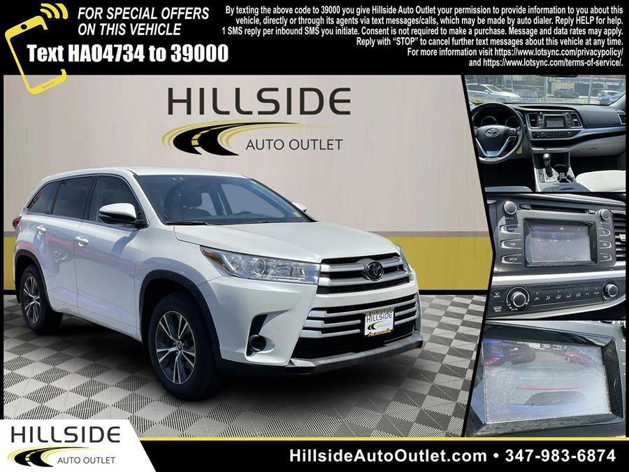 Used Toyota Highlander LE 2018 | Hillside Auto Outlet. Jamaica, New York