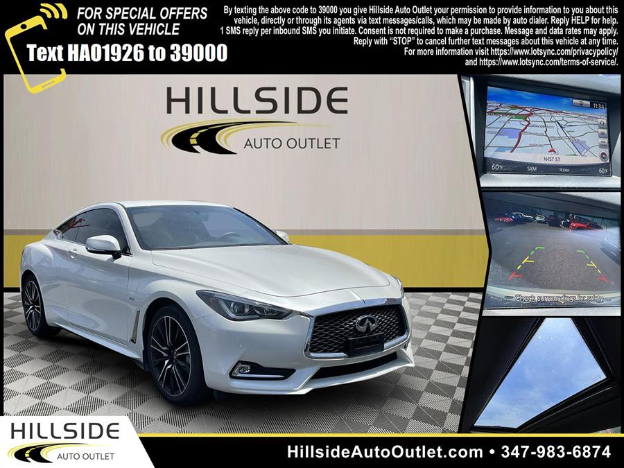 Used Infiniti Q60 3.0t SPORT 2018 | Hillside Auto Outlet. Jamaica, New York