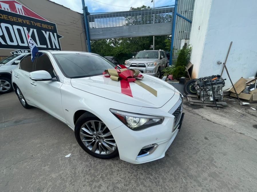 2018 INFINITI Q50 3.0t LUXE AWD, available for sale in Brooklyn, New York | Brooklyn Auto Mall LLC. Brooklyn, New York 2018 INFINITI Q50 3.0t LUXE AWD, available for sale in Brooklyn, New York | Brooklyn Auto Mall LLC. Brooklyn, New York