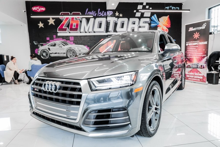 2018 Audi SQ5 3.0 TFSI Premium Plus, available for sale in ELMONT, New York | 26 Motors Long Island. ELMONT, New York 2018 Audi SQ5 3.0 TFSI Premium Plus, available for sale in ELMONT, New York | 26 Motors Long Island. ELMONT, New York