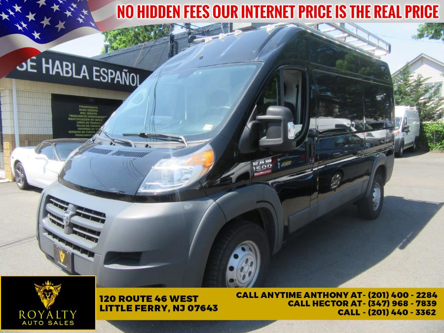 2017 Ram ProMaster Cargo Van 1500 High Roof 136" WB, available for sale in Little Ferry, New Jersey | Royalty Auto Sales. Little Ferry, New Jersey