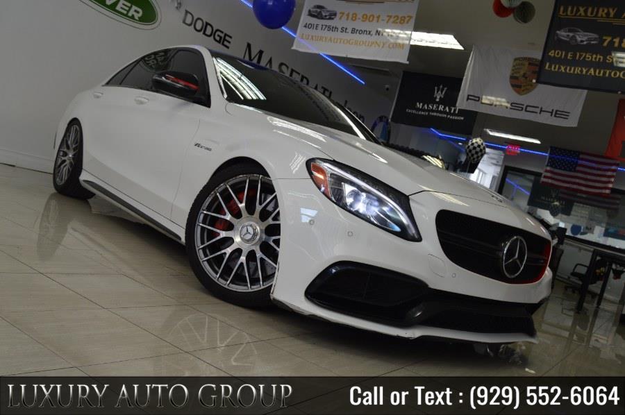 2016 Mercedes-Benz C-Class 4dr Sdn AMG C 63 S RWD, available for sale in Bronx, New York | Luxury Auto Group. Bronx, New York