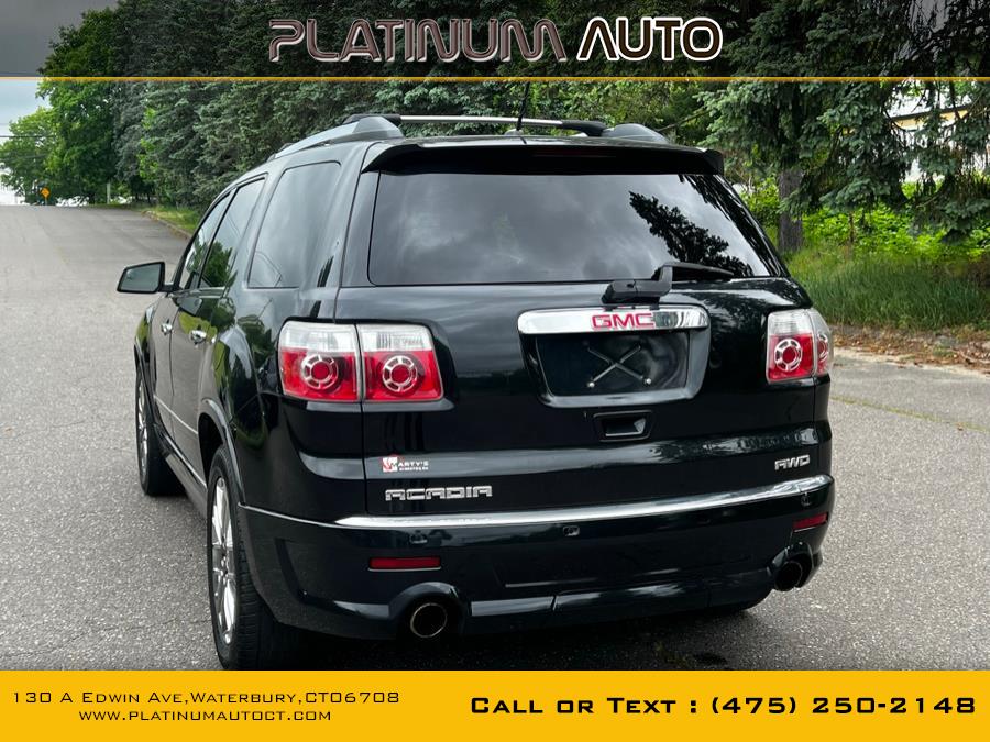 Used GMC Acadia AWD 4dr Denali 2012 | Platinum Auto Care. Waterbury, Connecticut Used GMC Acadia AWD 4dr Denali 2012 | Platinum Auto Care. Waterbury, Connecticut