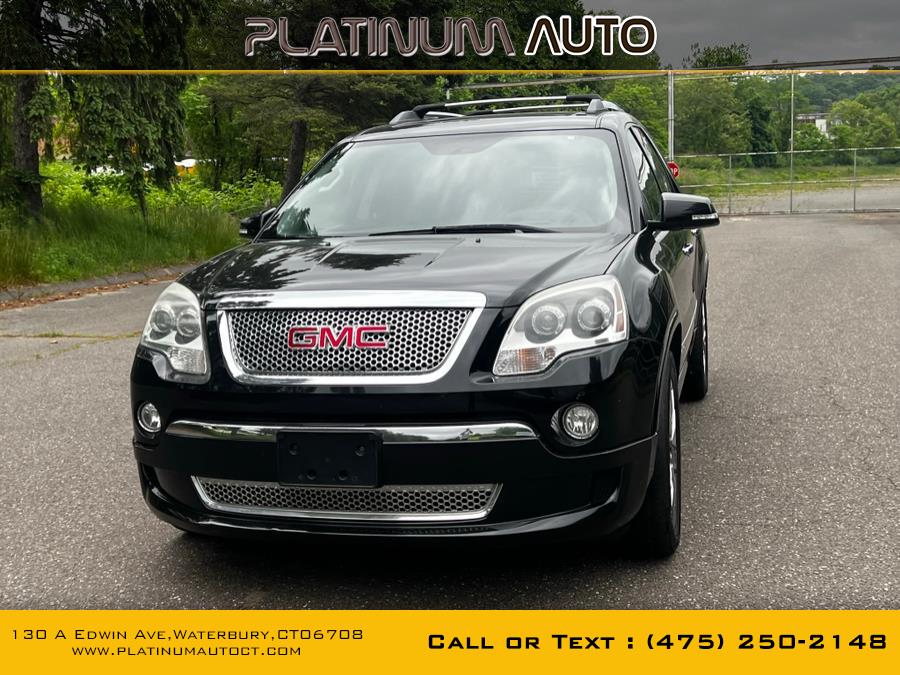 Used GMC Acadia AWD 4dr Denali 2012 | Platinum Auto Care. Waterbury, Connecticut Used GMC Acadia AWD 4dr Denali 2012 | Platinum Auto Care. Waterbury, Connecticut