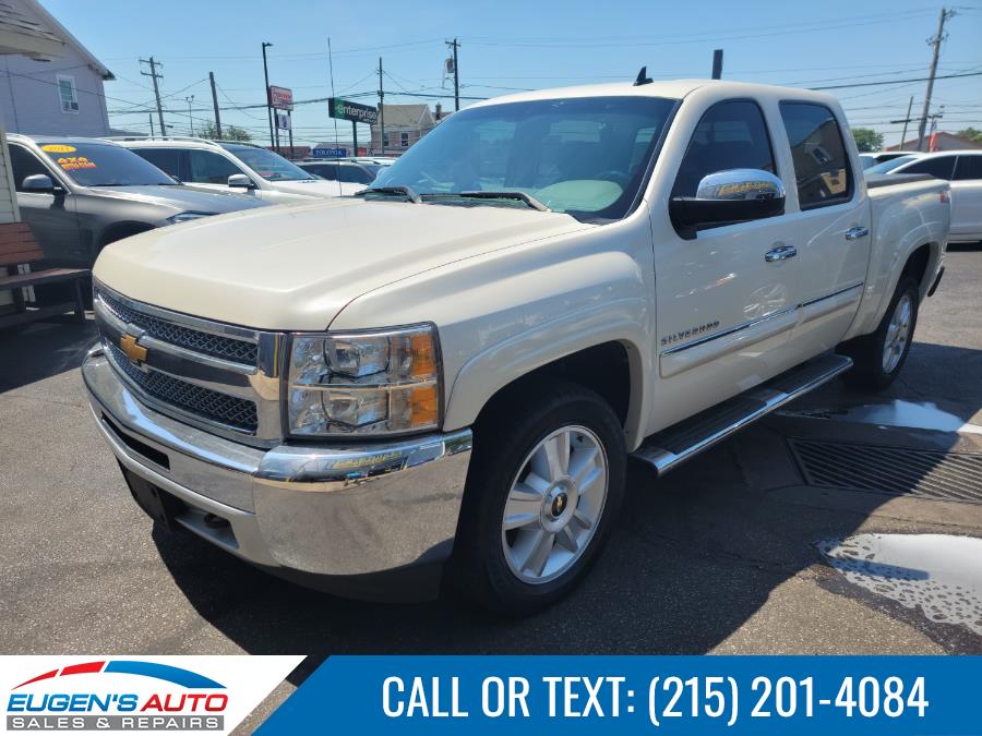 2012 Chevrolet Silverado 1500 4WD Crew Cab 143.5" LT, available for sale in Philadelphia, Pennsylvania | Eugen's Auto Sales & Repairs. Philadelphia, Pennsylvania