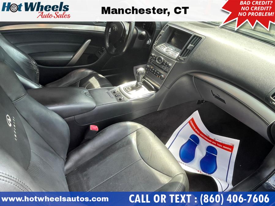 2011 Infiniti G37 Coupe 2dr x AWD, available for sale in Manchester, Connecticut | Hot Wheels Auto Sales LLC. Manchester, Connecticut 2011 Infiniti G37 Coupe 2dr x AWD, available for sale in Manchester, Connecticut | Hot Wheels Auto Sales LLC. Manchester, Connecticut