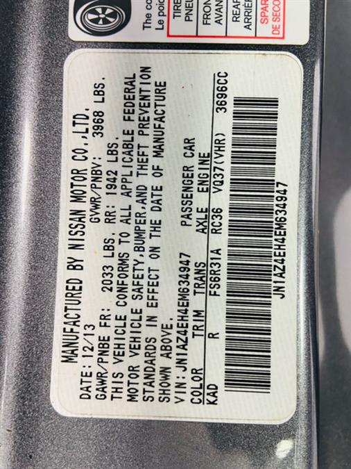 2014 Nissan 370Z 2dr Cpe Auto, available for sale in Linden, New Jersey | East Coast Auto Group. Linden, New Jersey 2014 Nissan 370Z 2dr Cpe Auto, available for sale in Linden, New Jersey | East Coast Auto Group. Linden, New Jersey