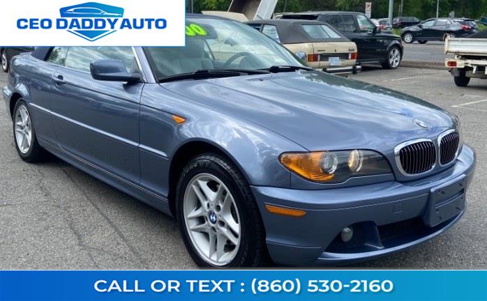 Used BMW 3 Series 325Ci 2dr Convertible 2004 | CEO DADDY AUTO. Online only, Connecticut Used BMW 3 Series 325Ci 2dr Convertible 2004 | CEO DADDY AUTO. Online only, Connecticut