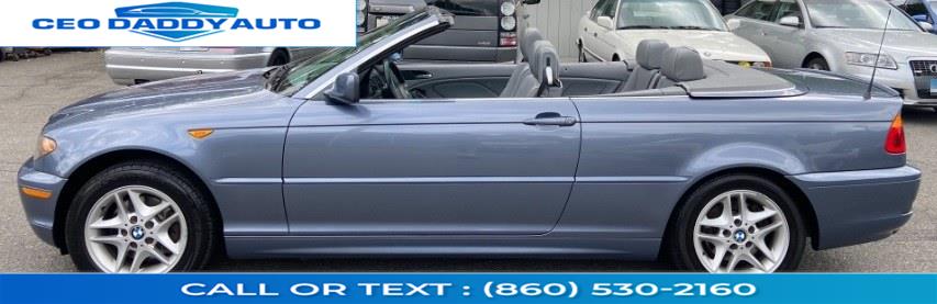 Used BMW 3 Series 325Ci 2dr Convertible 2004 | CEO DADDY AUTO. Online only, Connecticut Used BMW 3 Series 325Ci 2dr Convertible 2004 | CEO DADDY AUTO. Online only, Connecticut