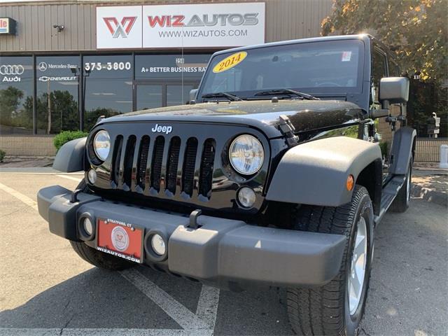 2014 Jeep Wrangler Unlimited Sport, available for sale in Stratford, Connecticut | Wiz Leasing Inc. Stratford, Connecticut