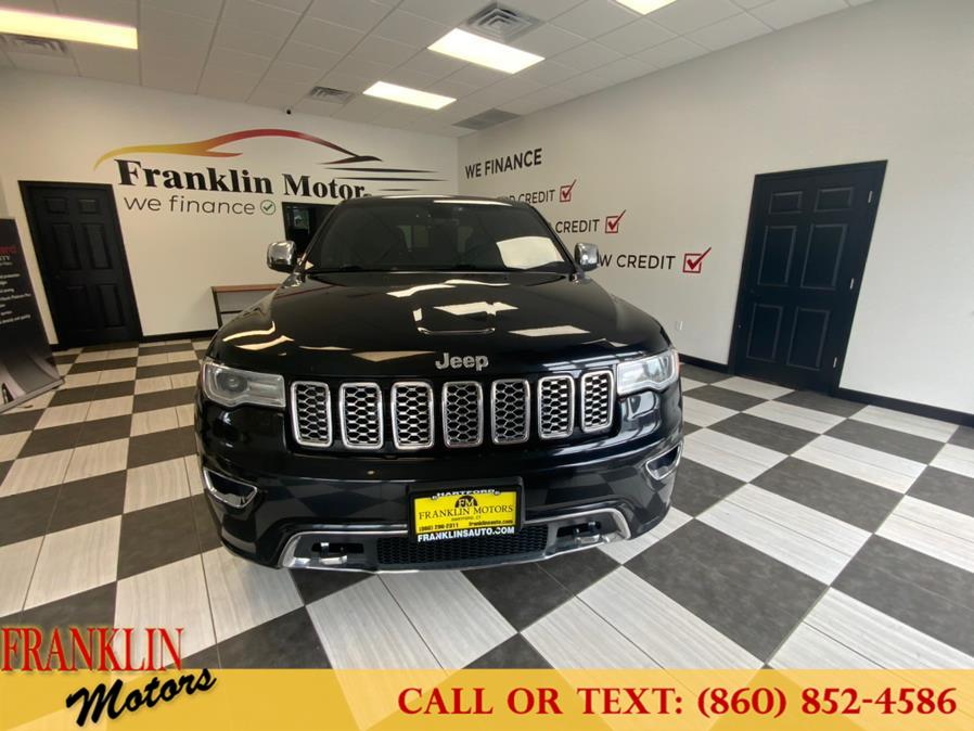 2017 Jeep Grand Cherokee Overland 4x4, available for sale in Hartford, Connecticut | Franklin Motors Auto Sales LLC. Hartford, Connecticut 2017 Jeep Grand Cherokee Overland 4x4, available for sale in Hartford, Connecticut | Franklin Motors Auto Sales LLC. Hartford, Connecticut