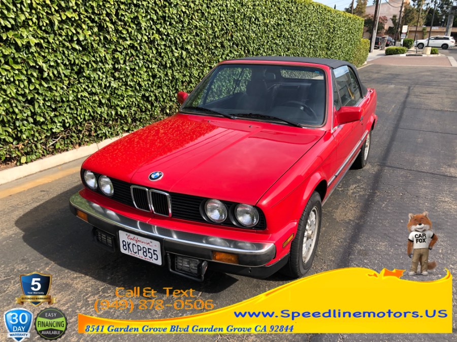 1987 BMW 3 Series 2dr Convertible 325iC, available for sale in Garden Grove, California | Speedline Motors. Garden Grove, California