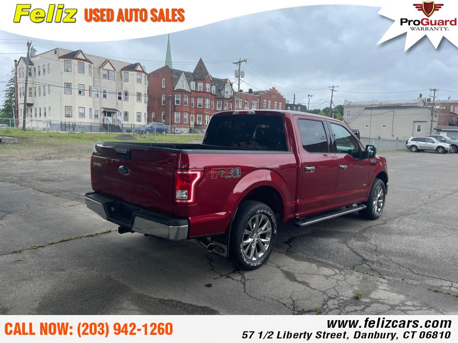 2016 Ford F-150 4WD SuperCrew 145" XLT, available for sale in Danbury, Connecticut | Feliz Used Auto Sales. Danbury, Connecticut 2016 Ford F-150 4WD SuperCrew 145" XLT, available for sale in Danbury, Connecticut | Feliz Used Auto Sales. Danbury, Connecticut