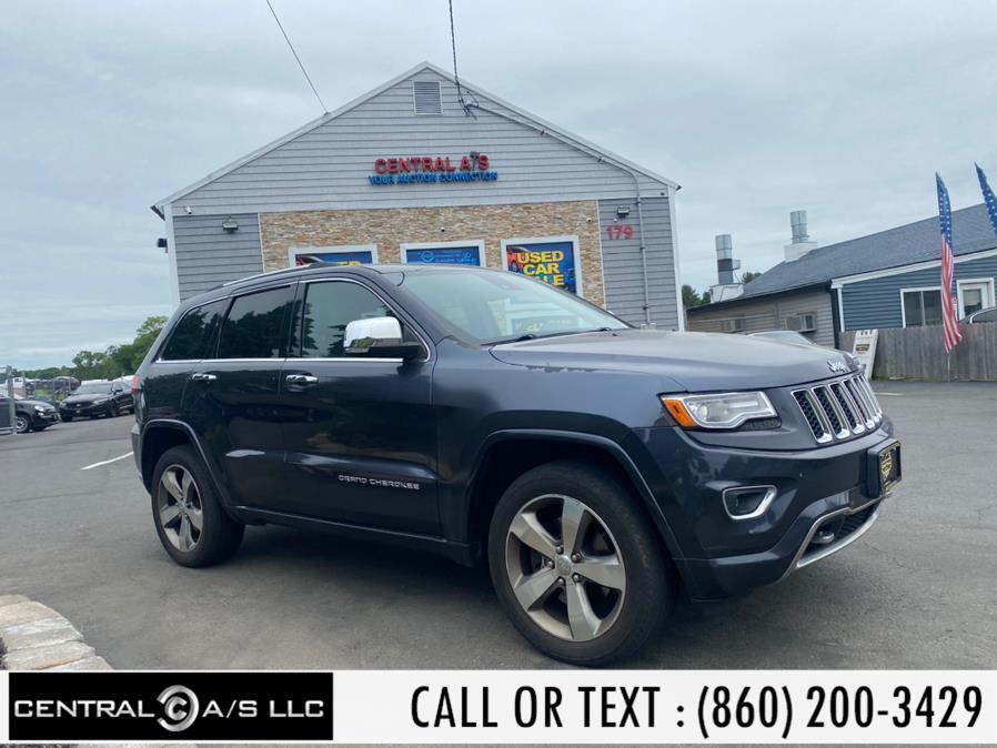 2014 Jeep Grand Cherokee 4WD 4dr Overland, available for sale in East Windsor, Connecticut | Central A/S LLC. East Windsor, Connecticut