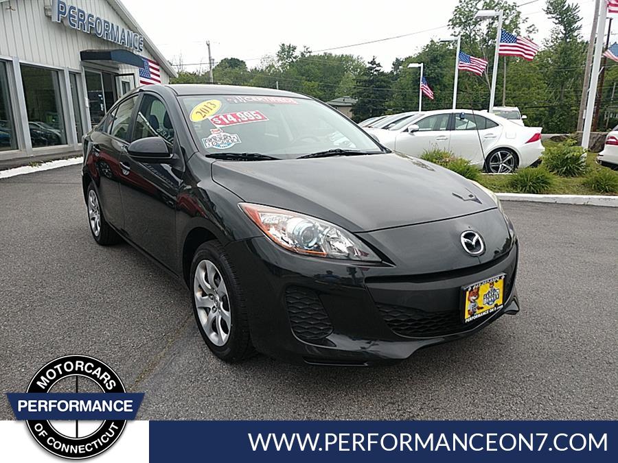 2013 Mazda Mazda3 4dr Sdn Auto i Sport, available for sale in Wilton, Connecticut | Performance Motor Cars Of Connecticut LLC. Wilton, Connecticut