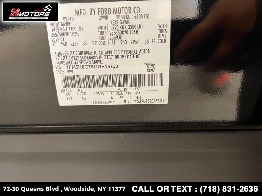 Used Ford Explorer 4WD 4dr Sport 2016 | 26 Motors Queens. Woodside, New York Used Ford Explorer 4WD 4dr Sport 2016 | 26 Motors Queens. Woodside, New York