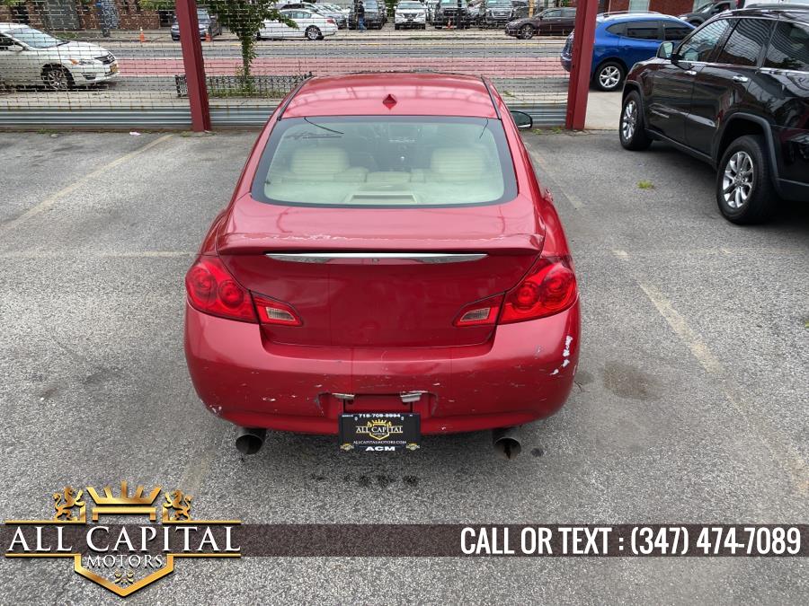 Used Infiniti G35 Sedan 4dr Auto G35x AWD 2007 | All Capital Motors. Brooklyn, New York Used Infiniti G35 Sedan 4dr Auto G35x AWD 2007 | All Capital Motors. Brooklyn, New York