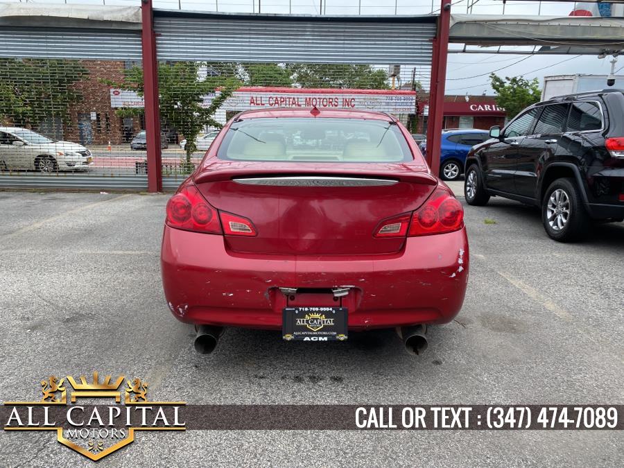 Used Infiniti G35 Sedan 4dr Auto G35x AWD 2007 | All Capital Motors. Brooklyn, New York Used Infiniti G35 Sedan 4dr Auto G35x AWD 2007 | All Capital Motors. Brooklyn, New York