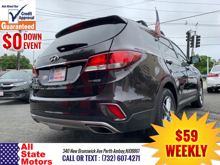 2017 Hyundai Santa Fe SE Ultimate 3.3L Automatic AWD, available for sale in Perth Amboy, New Jersey | All State Motor Inc. Perth Amboy, New Jersey 2017 Hyundai Santa Fe SE Ultimate 3.3L Automatic AWD, available for sale in Perth Amboy, New Jersey | All State Motor Inc. Perth Amboy, New Jersey