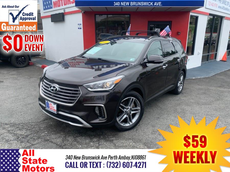 2017 Hyundai Santa Fe SE Ultimate 3.3L Automatic AWD, available for sale in Perth Amboy, New Jersey | All State Motor Inc. Perth Amboy, New Jersey