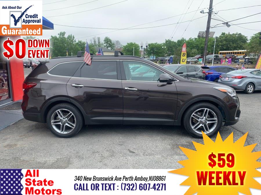 2017 Hyundai Santa Fe SE Ultimate 3.3L Automatic AWD, available for sale in Perth Amboy, New Jersey | All State Motor Inc. Perth Amboy, New Jersey 2017 Hyundai Santa Fe SE Ultimate 3.3L Automatic AWD, available for sale in Perth Amboy, New Jersey | All State Motor Inc. Perth Amboy, New Jersey