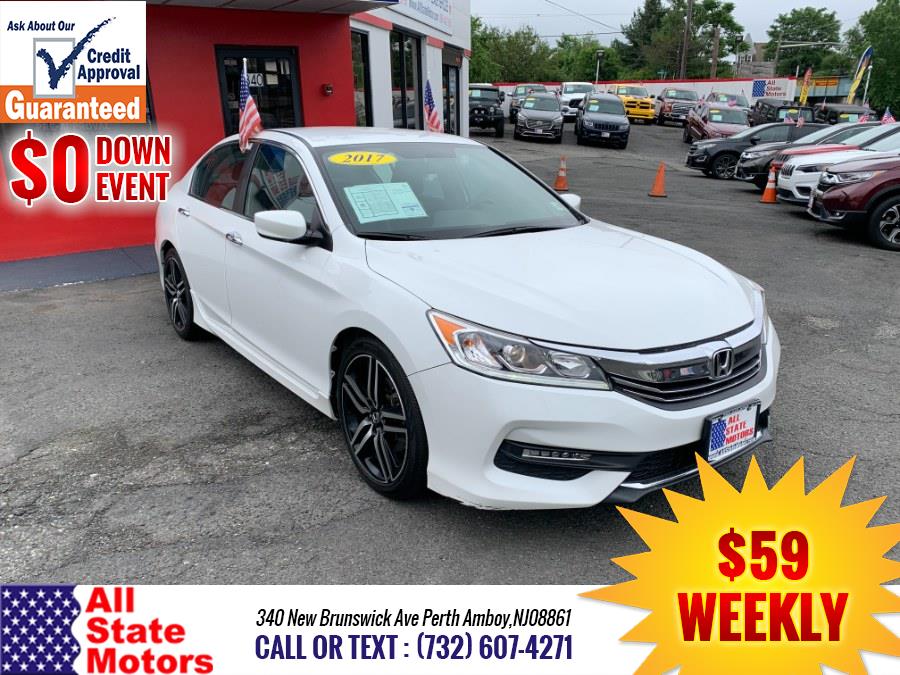 2017 Honda Accord Sedan Sport CVT, available for sale in Perth Amboy, New Jersey | All State Motor Inc. Perth Amboy, New Jersey 2017 Honda Accord Sedan Sport CVT, available for sale in Perth Amboy, New Jersey | All State Motor Inc. Perth Amboy, New Jersey