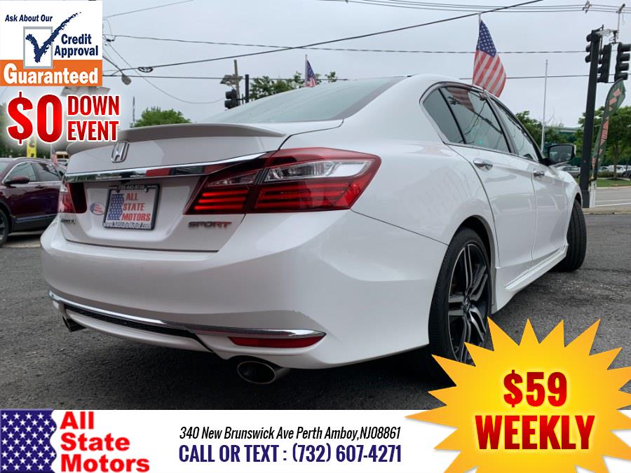 2017 Honda Accord Sedan Sport CVT, available for sale in Perth Amboy, New Jersey | All State Motor Inc. Perth Amboy, New Jersey 2017 Honda Accord Sedan Sport CVT, available for sale in Perth Amboy, New Jersey | All State Motor Inc. Perth Amboy, New Jersey