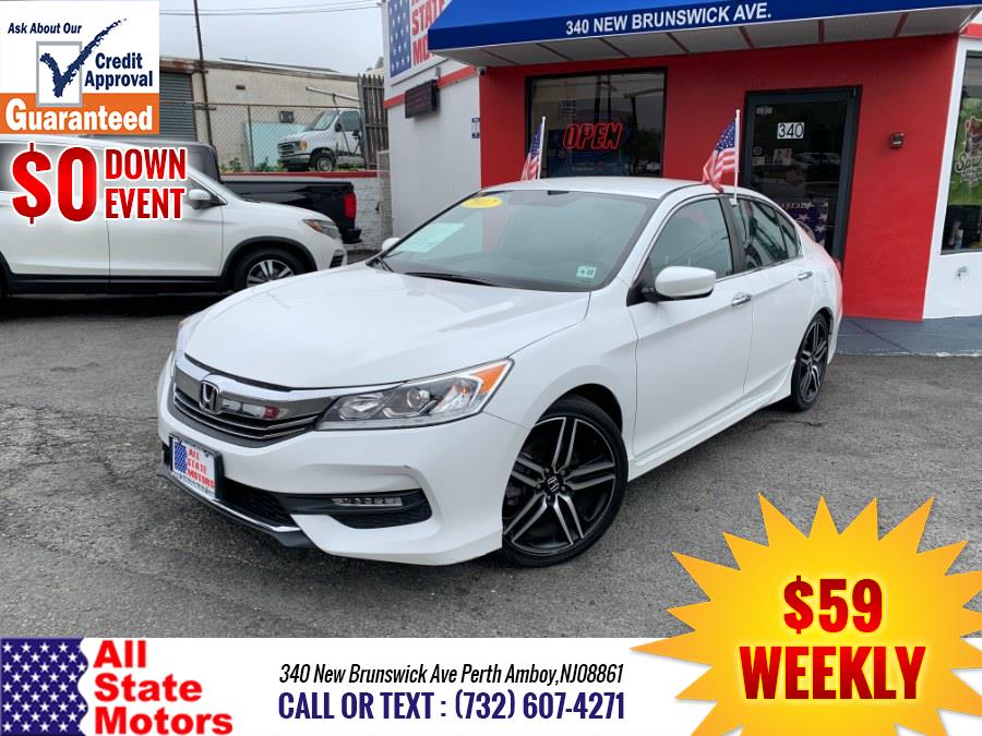 2017 Honda Accord Sedan Sport CVT, available for sale in Perth Amboy, New Jersey | All State Motor Inc. Perth Amboy, New Jersey