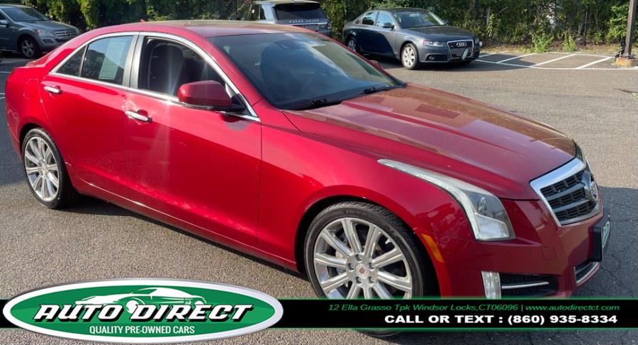 2013 Cadillac ATS 4dr Sdn 3.6L Premium RWD, available for sale in Windsor Locks, Connecticut | Auto Direct LLC. Windsor Locks, Connecticut 2013 Cadillac ATS 4dr Sdn 3.6L Premium RWD, available for sale in Windsor Locks, Connecticut | Auto Direct LLC. Windsor Locks, Connecticut