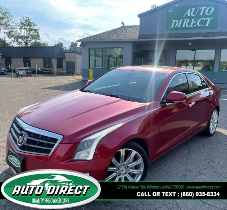 2013 Cadillac ATS 4dr Sdn 3.6L Premium RWD, available for sale in Windsor Locks, Connecticut | Auto Direct LLC. Windsor Locks, Connecticut