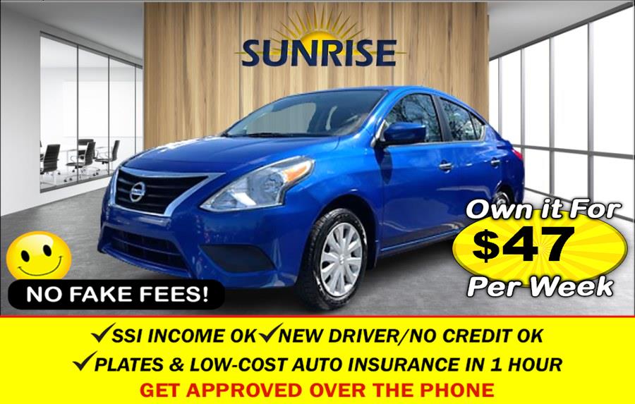 2016 Nissan Versa SV . CLEAN CARFAX!!!, available for sale in Rosedale, New York | Sunrise Auto Sales. Rosedale, New York