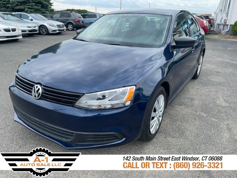 2011 Volkswagen Jetta Sedan 4dr Auto S, available for sale in East Windsor, Connecticut | A1 Auto Sale LLC. East Windsor, Connecticut