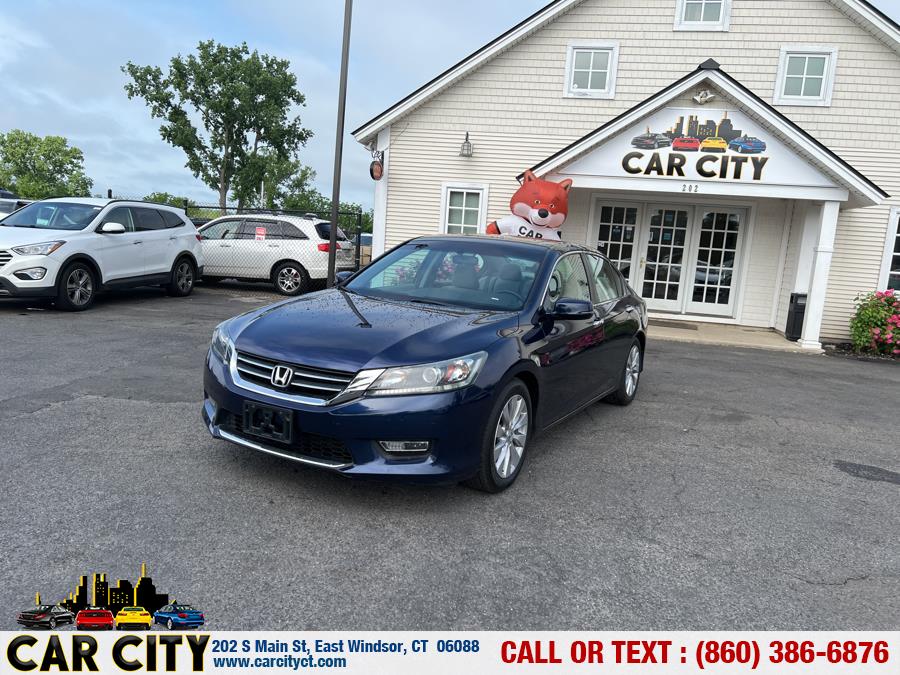 2013 Honda Accord Sdn 4dr I4 CVT EX, available for sale in East Windsor, Connecticut | Car City LLC. East Windsor, Connecticut