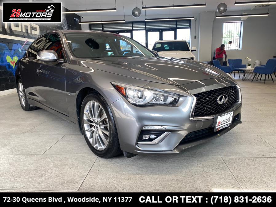 2018 INFINITI Q50 3.0t LUXE AWD, available for sale in Woodside, New York | 26 Motors Queens. Woodside, New York 2018 INFINITI Q50 3.0t LUXE AWD, available for sale in Woodside, New York | 26 Motors Queens. Woodside, New York