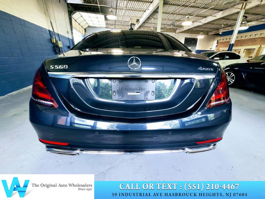 Used Mercedes-Benz S-Class S 560 4MATIC Sedan 2018 | AW Auto & Truck Wholesalers, Inc. Hasbrouck Heights, New Jersey Used Mercedes-Benz S-Class S 560 4MATIC Sedan 2018 | AW Auto & Truck Wholesalers, Inc. Hasbrouck Heights, New Jersey
