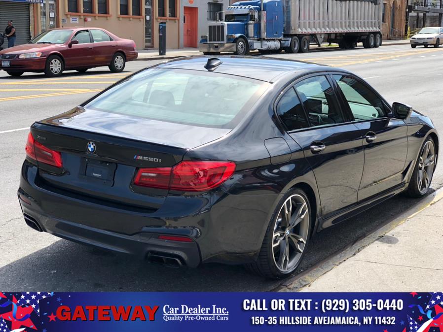 2018 BMW 5 Series M550i xDrive Sedan, available for sale in Jamaica, New York | Gateway Car Dealer Inc. Jamaica, New York 2018 BMW 5 Series M550i xDrive Sedan, available for sale in Jamaica, New York | Gateway Car Dealer Inc. Jamaica, New York